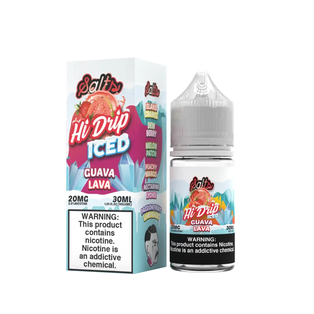 Guava Lava Iced by Hi-Drip Salts Series 30ml