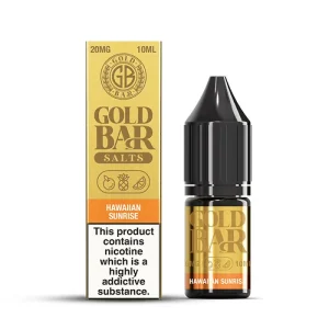 Hawaiian Sunrise 10ml Nic Salt by Gold Bar