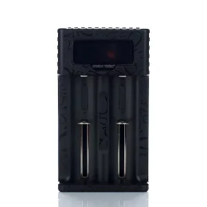 Hohm Tech Onyx Ohm 2A Matrix Display Battery Charger – 2 Bay