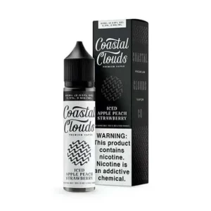 ICED Apple Peach Strawberry by Coastal Clouds 60ML E-Liquid