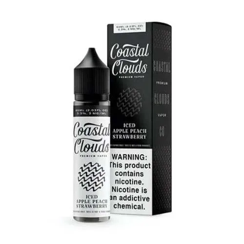 ICED Apple Peach Strawberry by Coastal Clouds 60ML E-Liquid