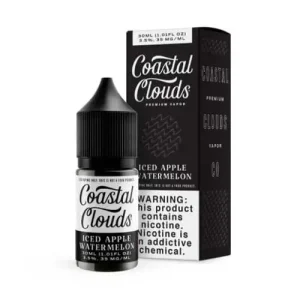 Iced Apple Watermelon Salt Nic by Coastal Clouds Salt 30ML TFN