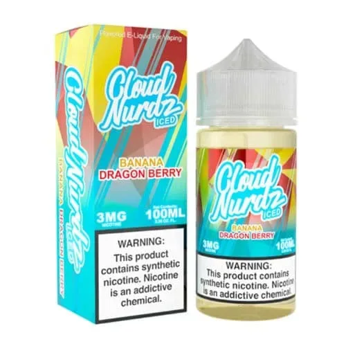 Iced Banana Dragon Berry by Cloud Nurdz 100ML