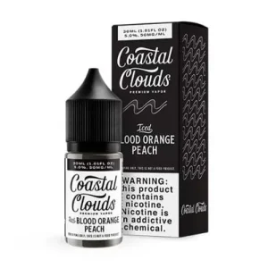 ICED Blood Orange Peach Salt Nic by Coastal Clouds 30ML