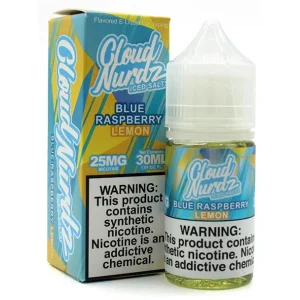 ICED Blue Raspberry Lemon - 25mg - Cloud Nurdz Salts - 30mL