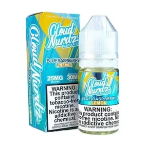 Iced Blue Raspberry Lemon Salt by Cloud Nurdz Iced Salt 30ML