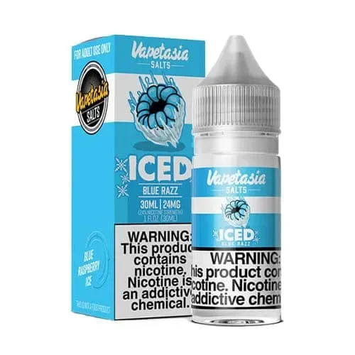Iced Blue Razz Salt by Vapetasia Killer Fruit Salt 30ML