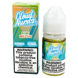 ICED Melon Kiwi - 25mg - Cloud Nurdz Salts - 30mL