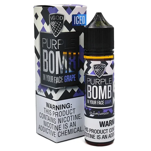 ICED Purple Bomb - VGOD E-Liquid - 60ml - 6mg