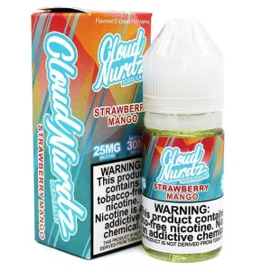ICED Strawberry Mango - 25mg - Cloud Nurdz Salts - 30mL