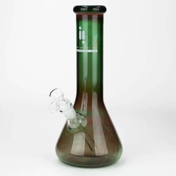 Infyniti 12" Green Tube Beaker Bong