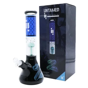 Infyniti Untamed 14" 7mm Classic Beaker Water Bong - Cobra