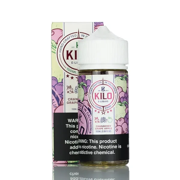 KILO E-Liquids – Cranberry Grape Apple – 100ml
