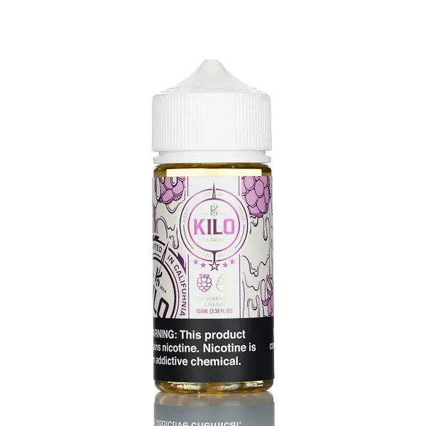 KILO E-Liquids – Dewberry Cream – 100ml - Image 2