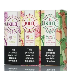 Kilo E-Liquids – No Nicotine Vape Juice – 100ml (DISCONTINUED)