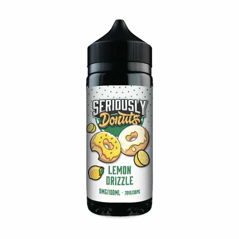 Lemon Drizzle E-liquid by Seriously Donuts
