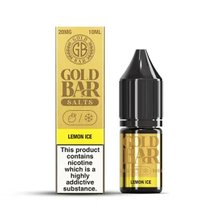 Lemon Ice 10ml Nic Salt by Gold Bar