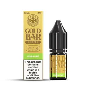 Lemon Lime 10ml Nic Salt by Gold Bar