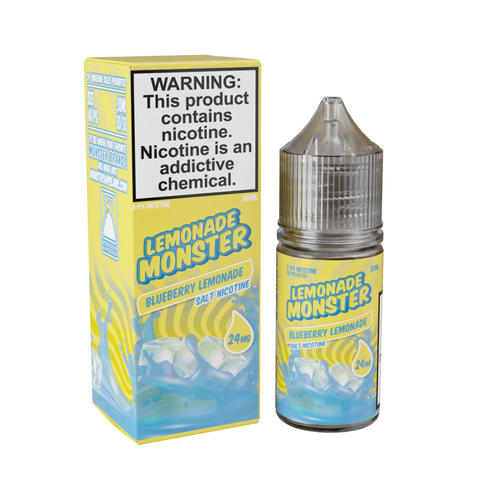 Lemonade Monster Salt – Blueberry Lemonade – 30ML E-Liquid