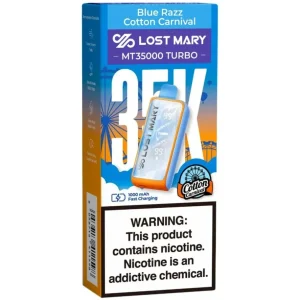 Lost Mary MT35000 Turbo: Blue Razz Cotton Carnival