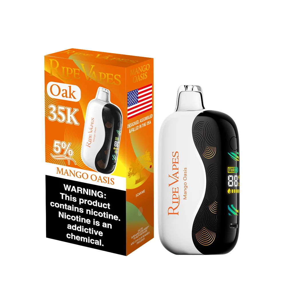 Mango Oasis Ripe Vapes Oak 35K - Image 2