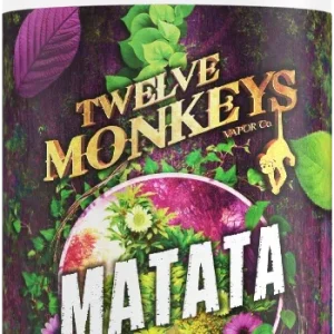 Matata Twelve Monkeys 100ml Shortfill 0mg Nicotine Vape Juice – Fresh Flavours