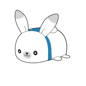 Max Limited Pc-23 Snow Miku Mascot M Size with Rabbit Yukine