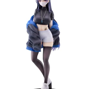 Maxcute Anime Mask Shoujo Yuna 1/7 Figure with Large Can Badge Version