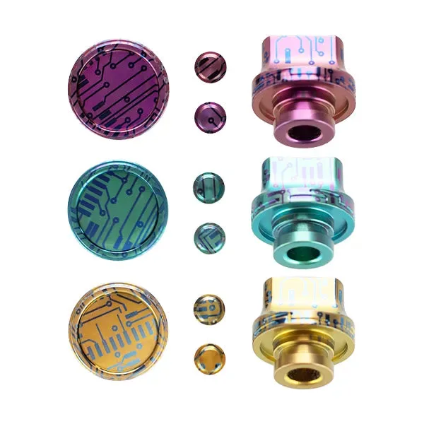MK MODS Titanium dotCircuit Set for dotAIO V2