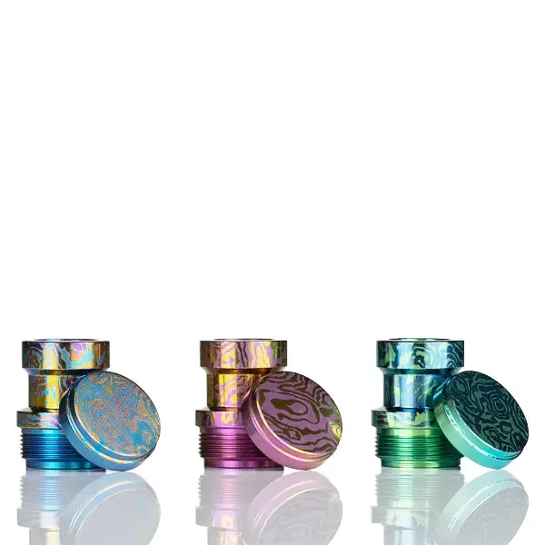 MK MODS Titanium Integrated Drip Tip and Button for dotAIO