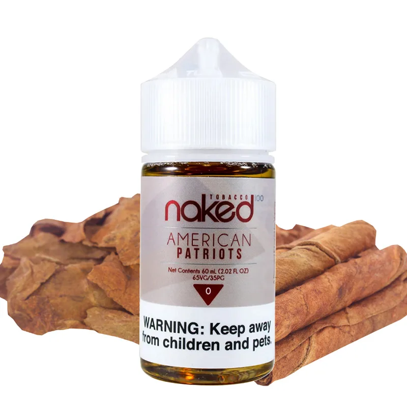Naked 100 Tobacco American Patriot 60ml - Eleaf Official Store