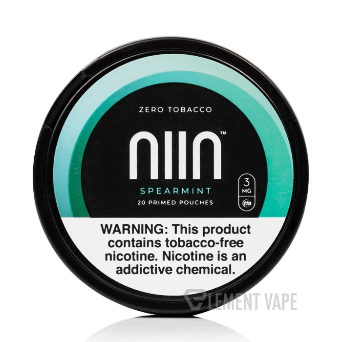 NIIN Nicotine Pouches – SPEARMINT