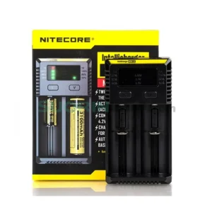 NiteCore IntelliCharger i2 - 2 Bay 18650 Battery Charger
