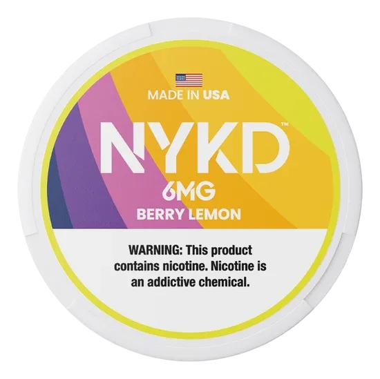 NYKD Berry Lemon Nicotine Pouches (5 Pack)