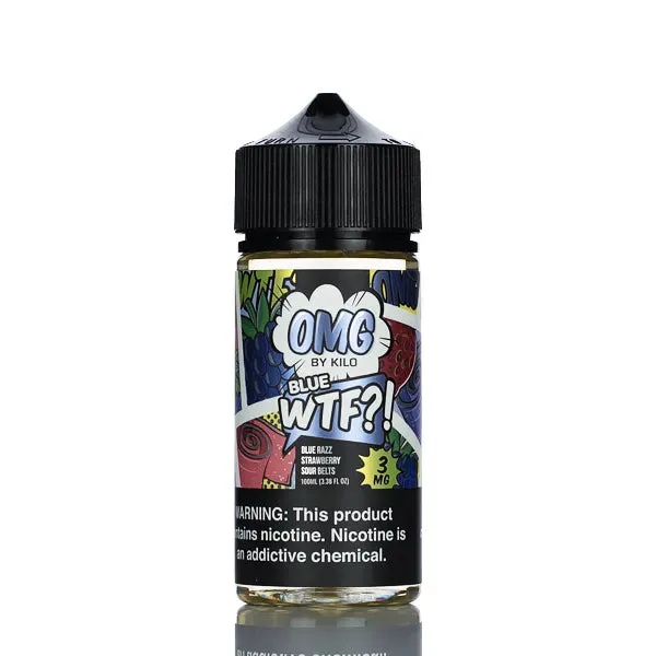 OMG E-Liquid – Blue WTF – 100ml - Image 2