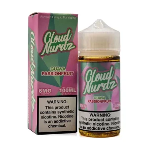 Passionfruit Guava (Pink Guava Passion) 6mg - Cloud Nurdz - 100mL