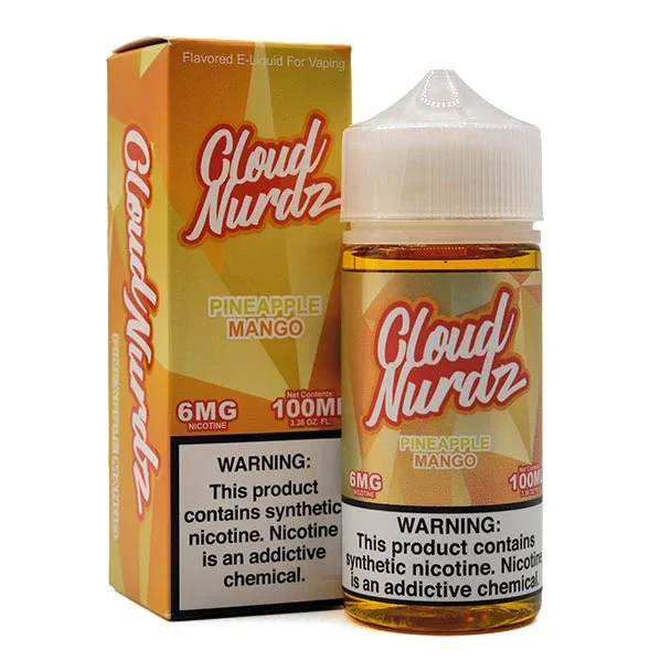 Pineapple Mango - 6mg - Cloud Nurdz - 100mL