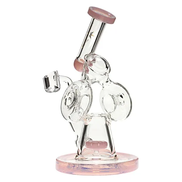 Plain Jane Glass 8" Twin Donut Rig - Image 2