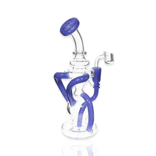 Plain Jane Glass 9" Trophy Recycler Rig - Image 2