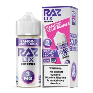 Pod Juice X Raz LTX Tobacco Free Nicotine 100ML E-Juice 0MG