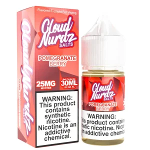 Pomegranate Berry - 25mg - Cloud Nurdz Salt - 30ml