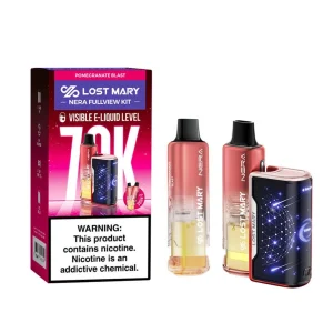 Pomegranate Burst Lost Mary NERA Fullview Kit 70000 Puffs Vape