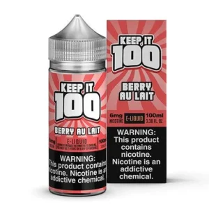 Strawberry Milk eJuice | Keep It 100 E-liquids