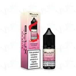 Elux Legend Strawberry Ice Cream Nic Salt Vape Juice