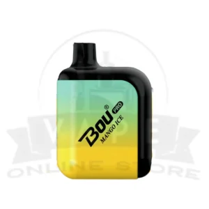 Mango Ice Bou Pro 7000 Disposable Vape | Zero Nicotine Vape