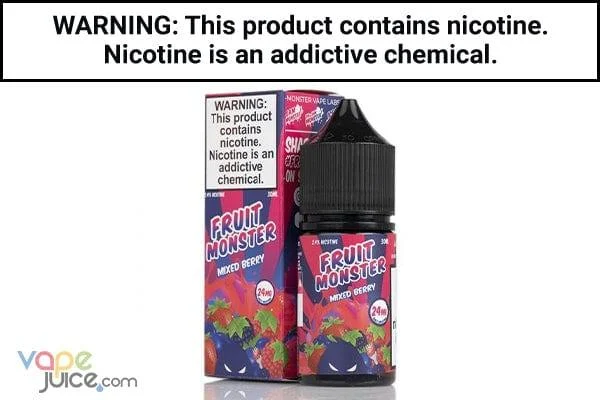 MIXED BERRY BY FRUIT MONSTER SALT NIC 30ML