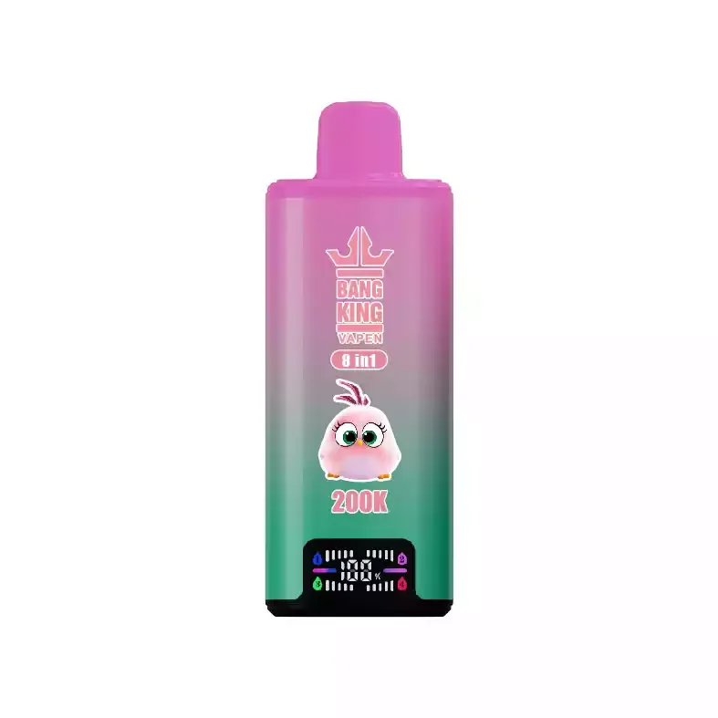 BANG KING DSK073 200K 8 IN 1 Tastes Disposable Vapes Wholesale Bulk Buy High Capacity 200000 Puffs Rechargeable - Image 2