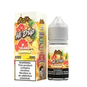 Island Orange Nic Salt Vape Juice 30ml - Hi Drip - 20MG
