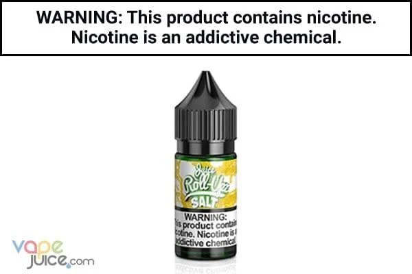 VANILLA ALMOND TOBACCO BY JUICE ROLL UPZ SALT 30ML