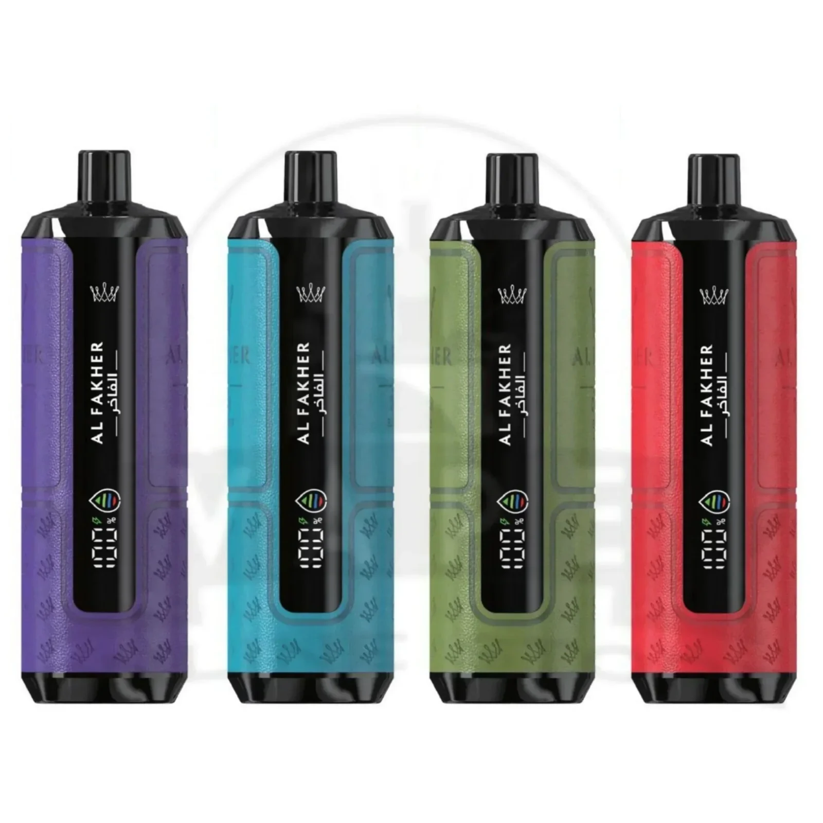Box Of 10 Al Fakher Crown Bar 30K Puff Hypermax Vape Kit